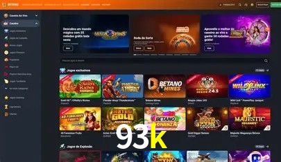 Slots com jackpots e giros grátis na 93k
